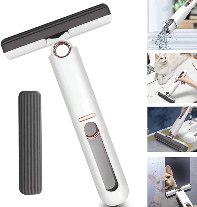 Portable Mini Squeeze Mop Lightweight & Easy Cleaning